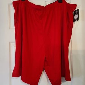 Drawstring Athletic Works 4X knit shorts